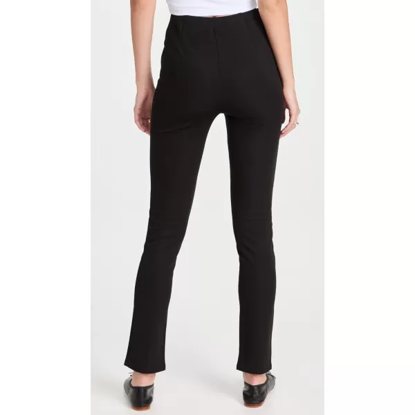 English Factory Womens Front Slit PantsBlack