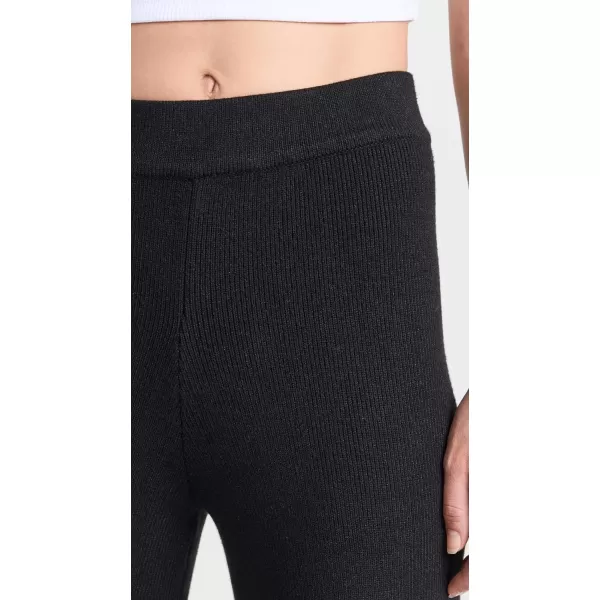 English Factory Womens Knit Wide PantsBlack