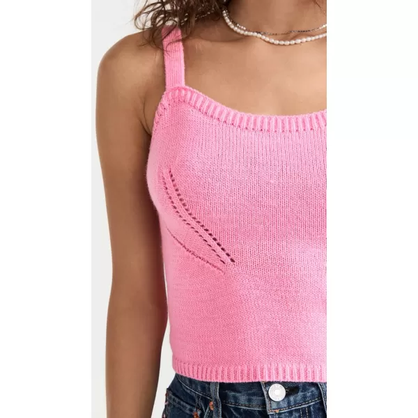 English Factory Womens Sweater TankPink