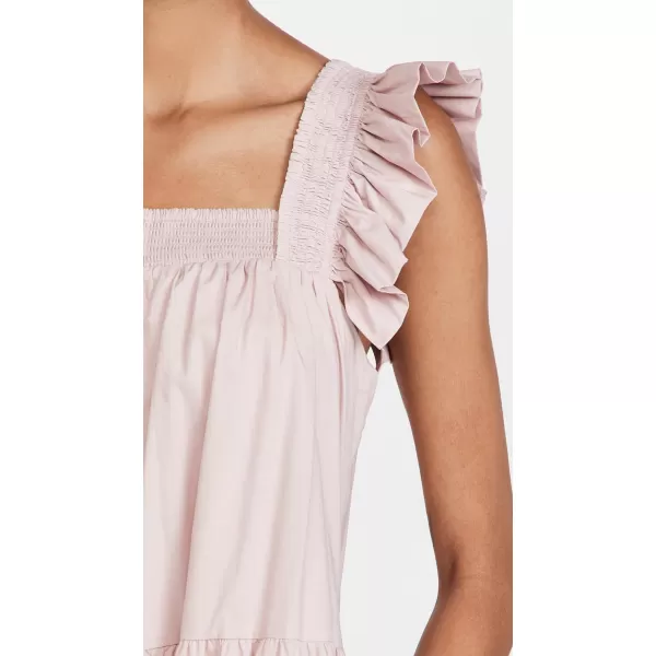 English Factory Womens Tiered Midi DressDust Pink