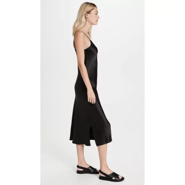 Enza Costa Womens Bias Slip DressBlack