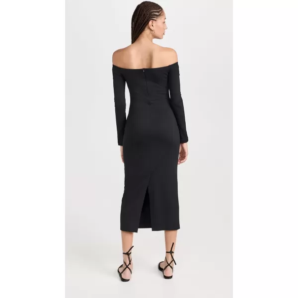 Enza Costa Womens OffShoulder DressBlack