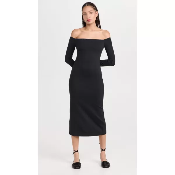 Enza Costa Womens OffShoulder DressBlack