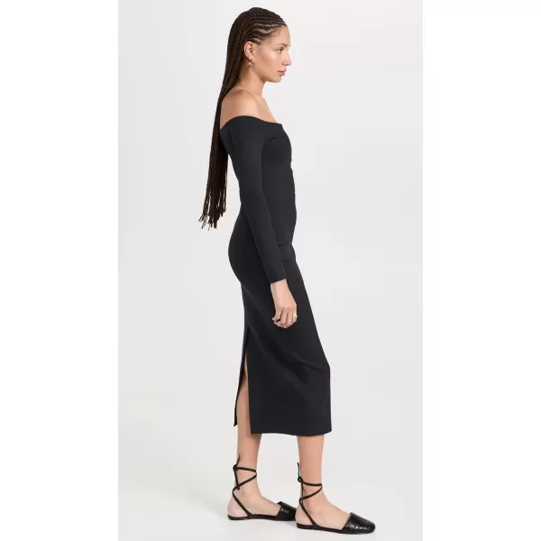 Enza Costa Womens OffShoulder DressBlack