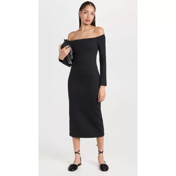 Enza Costa Womens OffShoulder DressBlack