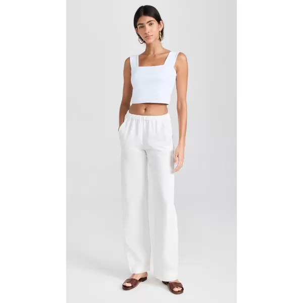 Enza Costa Womens Twill Everywhere PantsOffwhite