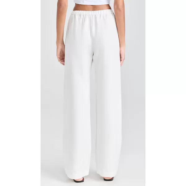 Enza Costa Womens Twill Everywhere PantsOffwhite