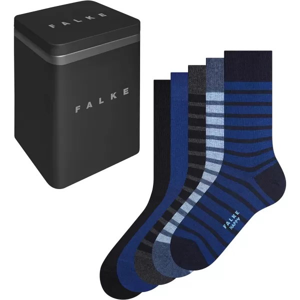 FALKE Men Happy Box 5Pack SocksMulticolor Sortiment 10