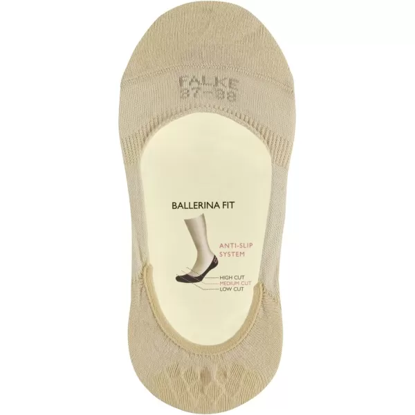 FALKE Women Step Medium Cut W inBeige Cream 4011