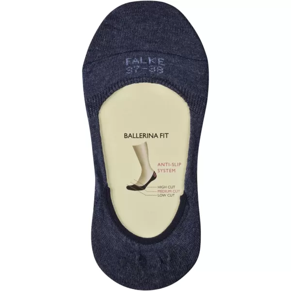 FALKE Women Step Medium Cut W inBlue Navy Melange 6127