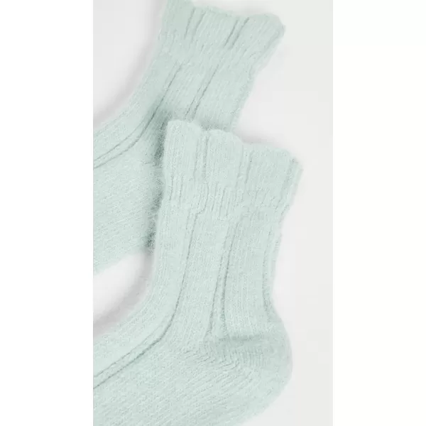 FALKE Womens Bedsock Socks Cozy Warm Ultra Soft Angora Wool Crew Length Warming Trendy Leisure Clothing 1 PairPeppermint