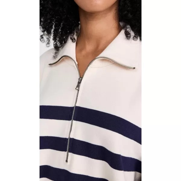 FP Movement Womens Coastal Stripe PulloverChampange Navy