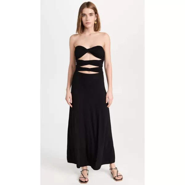 FP Movement Womens Embrace Midi DressBlack