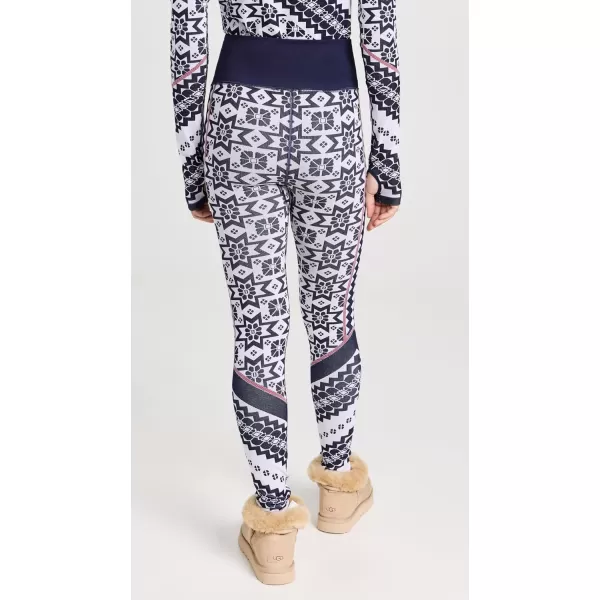 FP Movement Womens Myoko Jacquard LeggingsMidnight Navy Combo