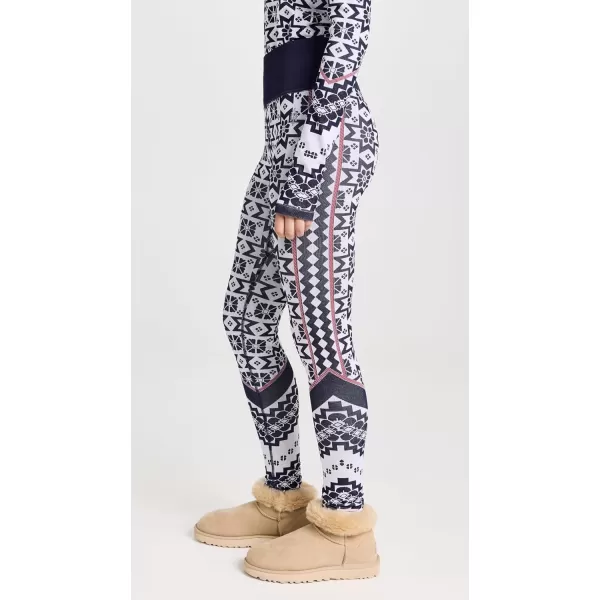 FP Movement Womens Myoko Jacquard LeggingsMidnight Navy Combo