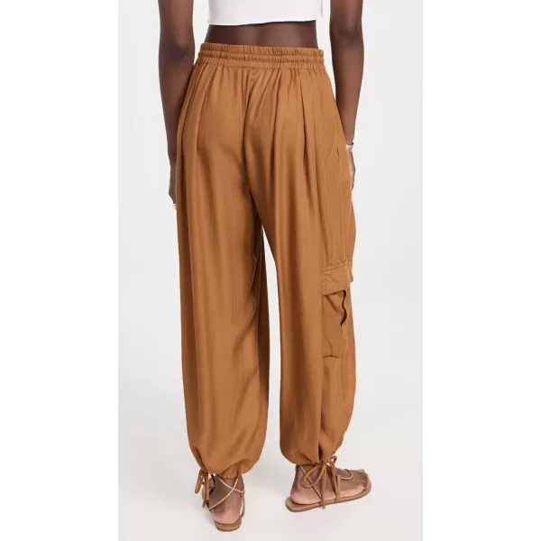 FP Movement Womens Palash Cargo Solid PantsGoldenrod