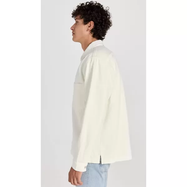 FRAME Mens Relaxed Double Pocket ShirtOffwhite