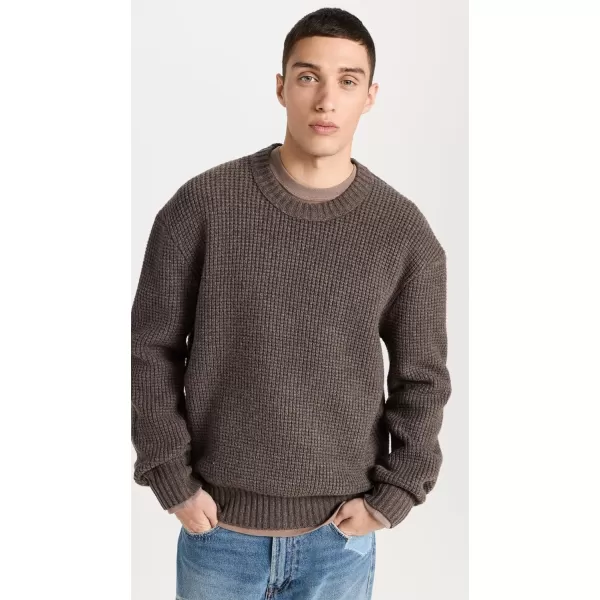 FRAME Mens Wool Crew Neck SweaterMole