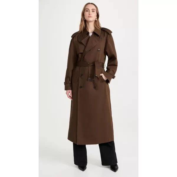 FRAME Womens Classic TrenchBrown