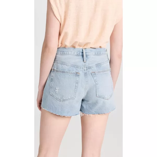 FRAME Womens Le Brigette Shorts Raw AfterLegacy Baines