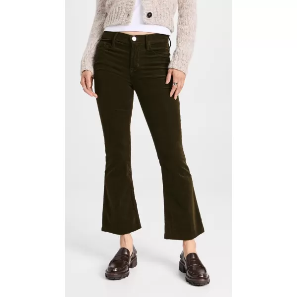 FRAME Womens Le Crop Mini Boot Raw After PantsSurplus