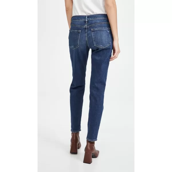 FRAME Womens Le Garcon JeansAzure