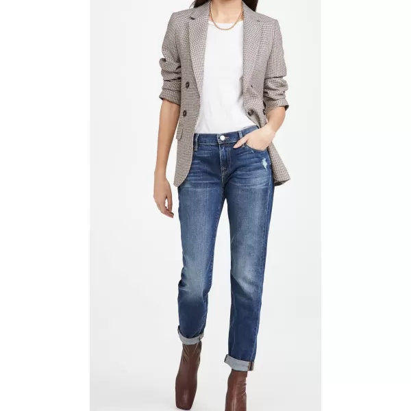 FRAME Womens Le Garcon JeansAzure