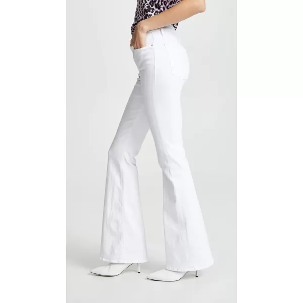 FRAME Womens Le High Flare JeansBlanc