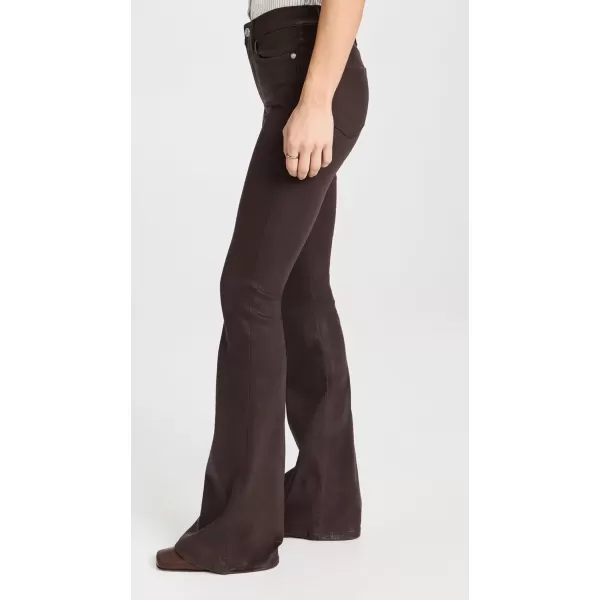 FRAME Womens Le High Flare JeansEspresso Coated