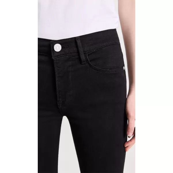 FRAME Womens Le High Flare JeansFilm Noir