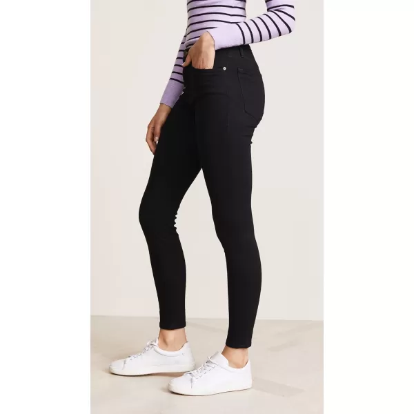 FRAME Womens Le High Skinny JeansFilm Noir