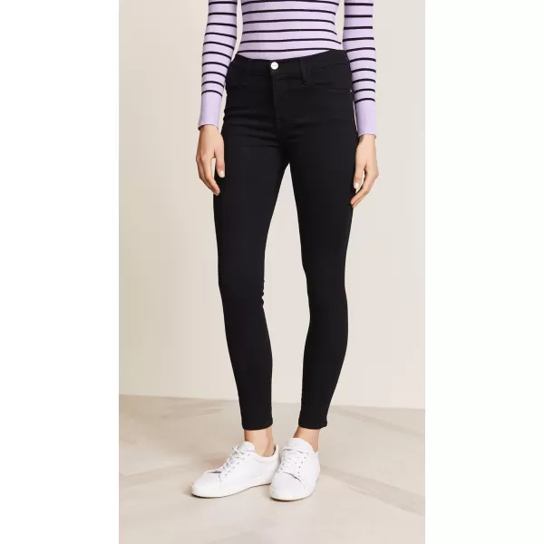 FRAME Womens Le High Skinny JeansFilm Noir