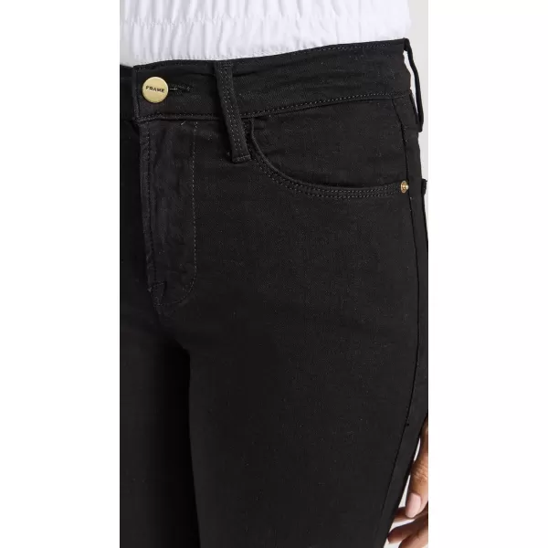 FRAME Womens Le High Straight JeansFilm Noir