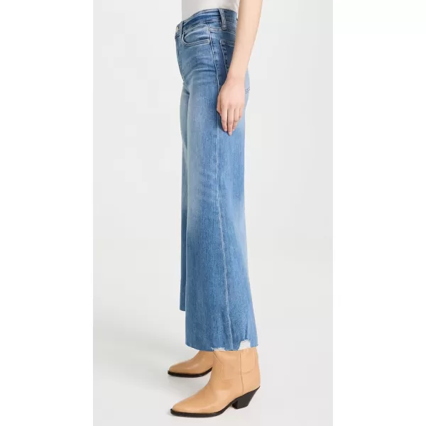 FRAME Womens Le Palazzo Crop JeansWavey Modern Chew