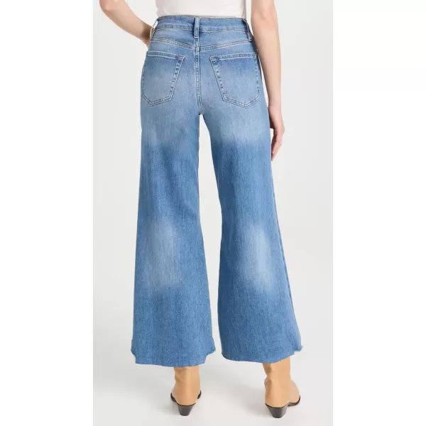 FRAME Womens Le Palazzo Crop JeansWavey Modern Chew