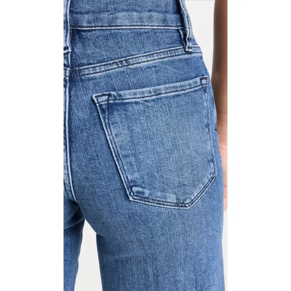 FRAME Womens Le Slim Palazzo Raw After JeansCrossings