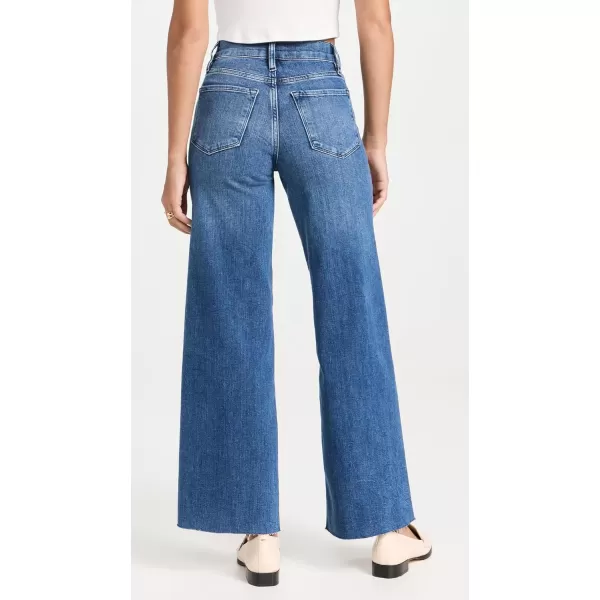 FRAME Womens Le Slim Palazzo Raw After JeansCrossings