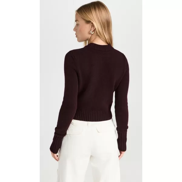 FRAME Womens x Ritz Paris Cashmere SweaterBordeaux