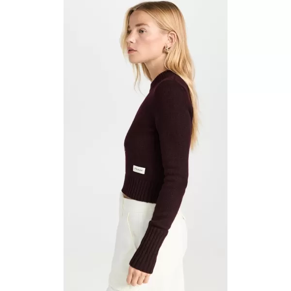 FRAME Womens x Ritz Paris Cashmere SweaterBordeaux