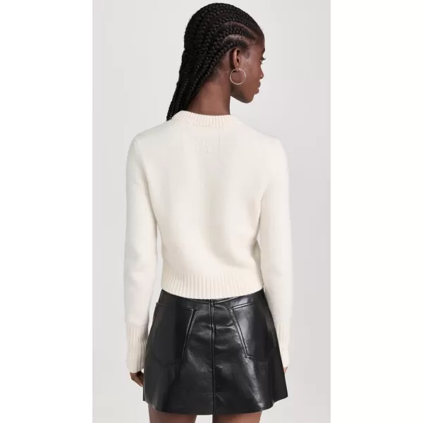 FRAME Womens x Ritz Paris Cashmere SweaterOffwhite