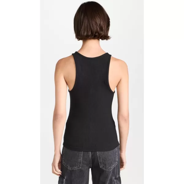 FRAME Womens x Ritz Paris Rib TankBlack