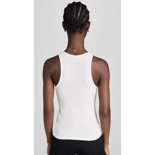 FRAME Womens x Ritz Paris Rib TankWhite