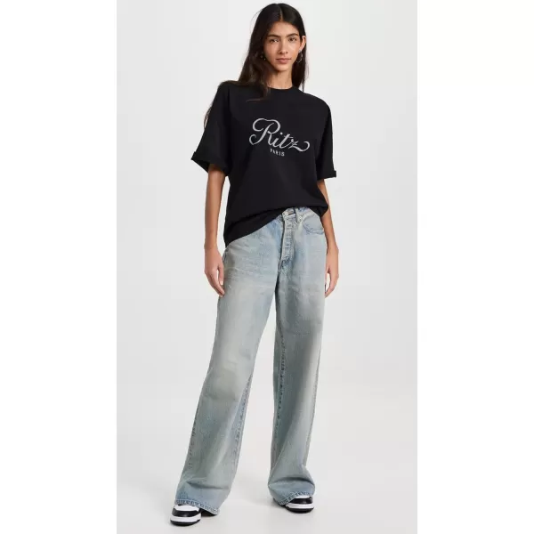 FRAME Womens x Ritz Paris T ShirtBlack