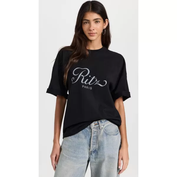 FRAME Womens x Ritz Paris T ShirtBlack