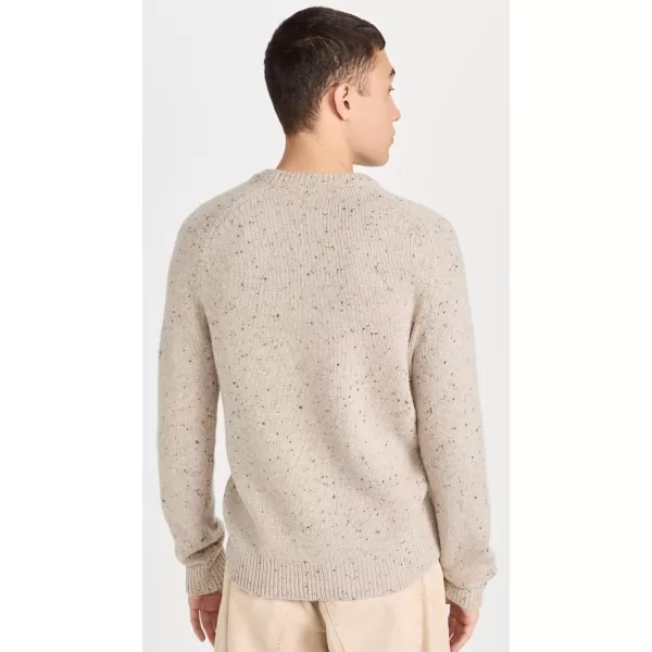 Faherty Mens Donegal Wool CrewWinter Dune