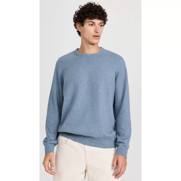 Faherty Mens Jackson Crew SweaterMountain Stream Heather