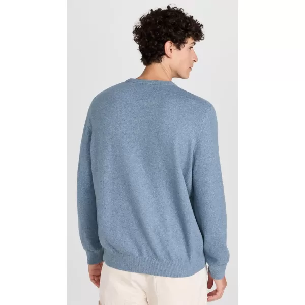 Faherty Mens Jackson Crew SweaterMountain Stream Heather