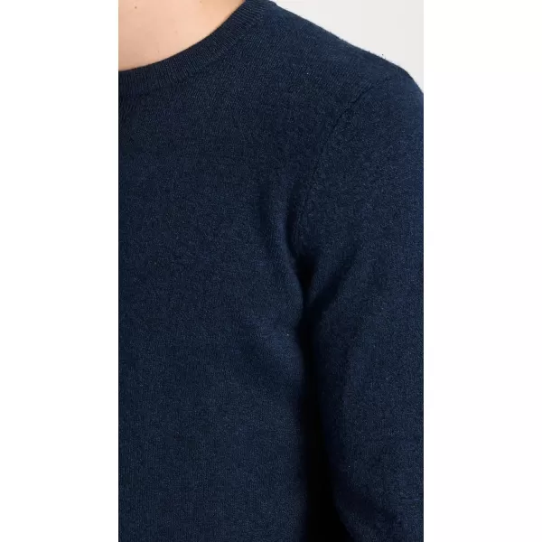 Faherty Mens Jackson Crew SweaterNavy Heather