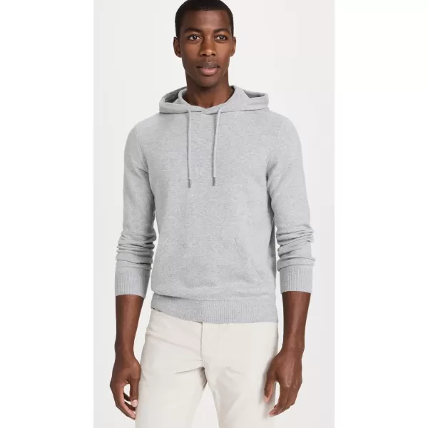 Faherty Mens Jackson Sweater HoodieGrey Cliff Heather