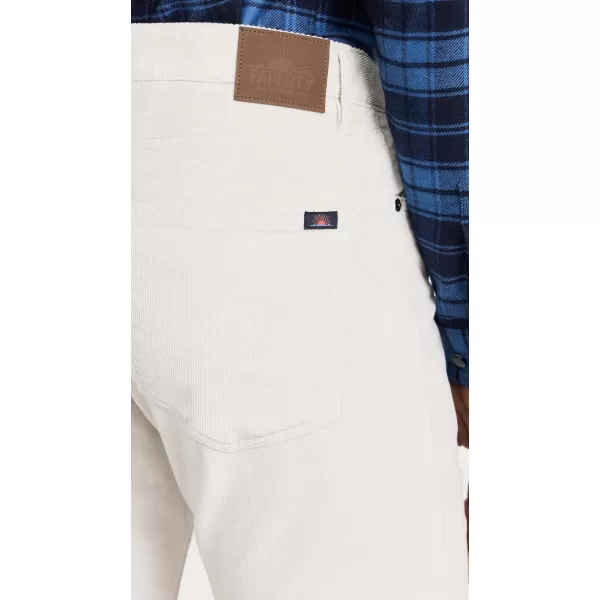 Faherty Mens Stretch Corduroy 5 Pocket PantsWinter Tundra